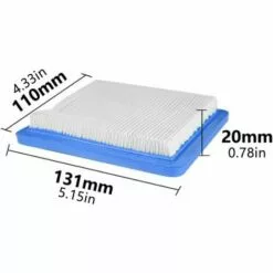 Fei Yu Air Pour Tondeuse Poussée Remplacement Gamme Accessoires Filtre Papier Ensemble Non Authentique Briggs Stratton Quantum Bleu Filtre Air Tracteur Pour Tondeuses à Gazon Et Tracteurs (2 Pièces) Filtre Air Pour Tondeuse Poussée Remplacement Gamme -Tondeuse Boutique 65273516 3