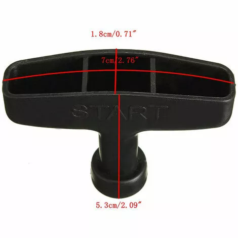 Cordon De Traction Pour Tondeuse à Gazon, 6 Pcs Cordes De Démarrage De 1.5m Rechange Accessoires De Tondeuse Corde De Démarrage à Rappel Avec Poignée Pour Tondeuse à Gazon Tronçonneuse à Chaîne S'arêern 6 Cordon De Traction Pour Tondeuse à Gazon, 6 Pcs Cordes De Démarrage De 1.5m Rechange Accessoires De Tondeuse Corde De Démarrage à Rappel Avec Poignée Pour Tondeuse à Gazon Tronçonneuse à Chaîne S'arêern – Image 4