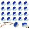 20 Pièces Serre-câbles Connecteur De Câble, Connecteur De Câble étanche Accessoires De Câble Polyvalents Avec Gel Pour Jardin Extérieur Et Tondeuse à Gazon Robot S'arêern -Tondeuse Boutique 65364811 1