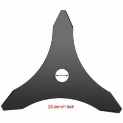 BDD Accessoires De Jardin Lame De Tondeuse à Gazon Lame De Scie Triangulaire (Noir) -Tondeuse Boutique 65374154 5