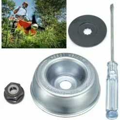 OSQI Kit D'adaptateur De Lame De Machine De Jardinage Pour Tondeuse à Gazon Pour Débroussailleuse STIHL -Tondeuse Boutique 65501571 5