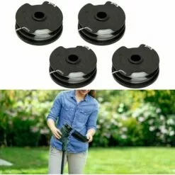 OSQI Lot De 4 Bobines De Rechange Pour Débroussailleuse Sans Fil Parkside PRTA 20-Li C3 IAN351753 -Tondeuse Boutique 65501609 5