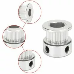 OSQI Lot De 10 Poulies Synchrones GT2 Avec 20 Dents D'imprimante 3D, Alésage 5 Mm, Largeur 6 Mm 10 OSQI Lot De 10 Poulies Synchrones GT2 Avec 20 Dents D'imprimante 3D, Alésage 5 Mm, Largeur 6 Mm -Tondeuse Boutique 65502099 4