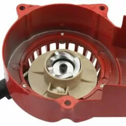 OSQI Alliage Start Pull Starter Remplacement Pour 2 Temps 49cc 47cc Dirt Pocket Bike Mini ATV Rouge -Tondeuse Boutique 65502120 3