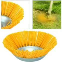 OSQI Tête De Coupe-herbe Universelle En Pouces, Tête De Coupe-fil En Nylon Trempé 200x25mm, Lames De Désherbage, Pour Brosse De Jardin De Tondeuse à Gazon 11 OSQI Tête De Coupe-herbe Universelle En Pouces, Tête De Coupe-fil En Nylon Trempé 200x25mm, Lames De Désherbage, Pour Brosse De Jardin De Tondeuse à Gazon -Tondeuse Boutique 65502309 5
