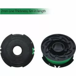 OSQI A6486-XJ Compatible Avec Les Tondeuses à Gazon Black & Decker, Bobine De Tondeuse à Gazon D'une épaisseur De Ligne De 2 Mm Et D'une Longueur De 6 M Pour Débroussailleuses GL8033 / GL9035 / GL7033, A6486 -Tondeuse Boutique 65503638 3