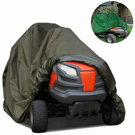DONTODENT Housse De Tondeuse à Gazon - Housse De Tracteur Compatible Avec Les Ponts Jusqu'à 54" Housse De Rangement 170 X 61 X 117 Cm 4 DONTODENT Housse De Tondeuse à Gazon - Housse De Tracteur Compatible Avec Les Ponts Jusqu'à 54" Housse De Rangement 170 X 61 X 117 Cm – Image 2