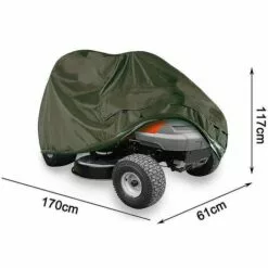 DONTODENT Housse De Tondeuse à Gazon - Housse De Tracteur Compatible Avec Les Ponts Jusqu'à 54" Housse De Rangement 170 X 61 X 117 Cm 11 DONTODENT Housse De Tondeuse à Gazon - Housse De Tracteur Compatible Avec Les Ponts Jusqu'à 54" Housse De Rangement 170 X 61 X 117 Cm -Tondeuse Boutique 65607340 5