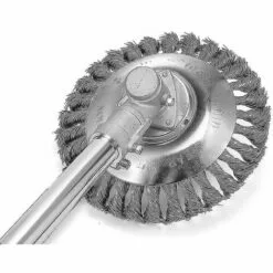 DONTODENT Roue En Fil D'acier Tondeuse à Gazon Tête De Coupe-herbe Brosse à Mauvaises Herbes Outil De Jardin Coupe-herbe Brosse Fil D'acier 8 Pouces -Tondeuse Boutique 65607554 4