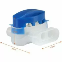 HELLO KITTY BAIN 314 Connector Automatic Stripping Waterproof Blue Wiring Terminal 3 Hole Terminal Block Lawn Mower Peijia N -Tondeuse Boutique 65623423 3