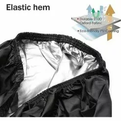 FUHUIDATRADING Housse De Protection étanche Pour Tondeuse à Gazon D'extérieur Housse De Protection Pour Tondeuse à Gazon Pour Tracteur De Jardin Autoporté (Size : L) -Tondeuse Boutique 65634243 3