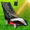 FUHUIDATRADING Housse De Protection Pour Tondeuse à Gazon Housse De Protection Pour Tracteur De Pelouse Tissu Oxford 210D Imperméable Anti-UV, Résistant Aux Intempéries, Avec Cordon De Serrage Et Sac De -Tondeuse Boutique 65634273 1