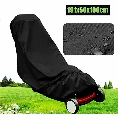 FUHUIDATRADING Housse De Protection Universelle Pour Tondeuse à Gazon - Résistante Aux Intempéries - Étanche - Pour Tracteur De Pelouse - Protection Contre La Poussière - Avec Cordon De Traction 5 FUHUIDATRADING Housse De Protection Universelle Pour Tondeuse à Gazon - Résistante Aux Intempéries - Étanche - Pour Tracteur De Pelouse - Protection Contre La Poussière - Avec Cordon De Traction – Image 3