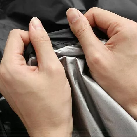 FUHUIDATRADING Housse De Protection Universelle Pour Tondeuse à Gazon - Résistante Aux Intempéries - Étanche - Pour Tracteur De Pelouse - Protection Contre La Poussière - Avec Cordon De Traction 6 FUHUIDATRADING Housse De Protection Universelle Pour Tondeuse à Gazon - Résistante Aux Intempéries - Étanche - Pour Tracteur De Pelouse - Protection Contre La Poussière - Avec Cordon De Traction – Image 4