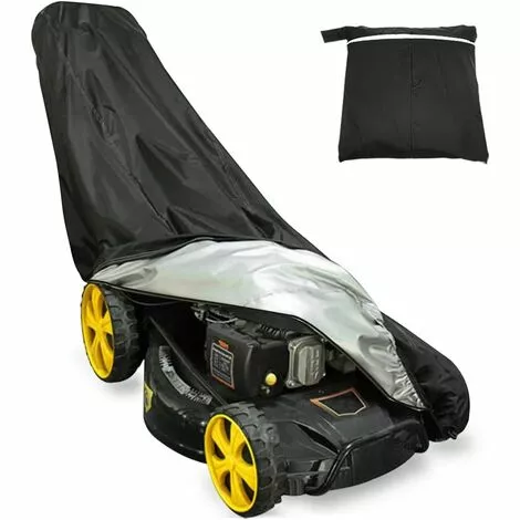 FUHUIDATRADING Housse De Protection Pour Tondeuse à Gazon Etanche, Anti-poussière Anti-UV Housse De Tondeuse à Gazon Pour Extérieur Jardin Pelouse Avec Sac De Stockage 193 * 63 * 144 * 111 CM 3 FUHUIDATRADING Housse De Protection Pour Tondeuse à Gazon Etanche, Anti-poussière Anti-UV Housse De Tondeuse à Gazon Pour Extérieur Jardin Pelouse Avec Sac De Stockage 193 * 63 * 144 * 111 CM