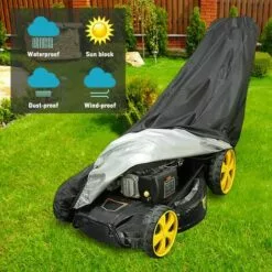 FUHUIDATRADING Housse De Protection Pour Tondeuse à Gazon Etanche, Anti-poussière Anti-UV Housse De Tondeuse à Gazon Pour Extérieur Jardin Pelouse Avec Sac De Stockage 193 * 63 * 144 * 111 CM 9 FUHUIDATRADING Housse De Protection Pour Tondeuse à Gazon Etanche, Anti-poussière Anti-UV Housse De Tondeuse à Gazon Pour Extérieur Jardin Pelouse Avec Sac De Stockage 193 * 63 * 144 * 111 CM -Tondeuse Boutique 65634648 3