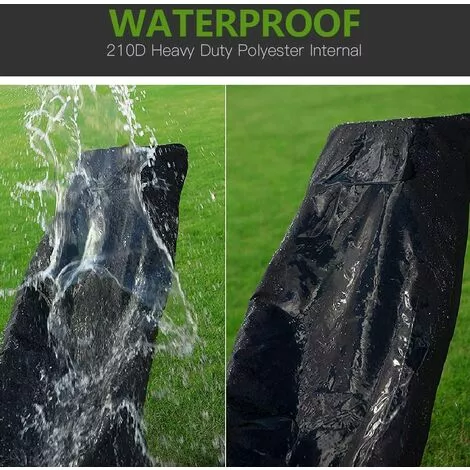 FUHUIDATRADING Housse De Protection Pour Tondeuse à Gazon Etanche, Anti-poussière Anti-UV Housse De Tondeuse à Gazon Pour Extérieur Jardin Pelouse Avec Sac De Stockage 193 * 63 * 144 * 111 CM 7 FUHUIDATRADING Housse De Protection Pour Tondeuse à Gazon Etanche, Anti-poussière Anti-UV Housse De Tondeuse à Gazon Pour Extérieur Jardin Pelouse Avec Sac De Stockage 193 * 63 * 144 * 111 CM – Image 5