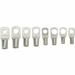YD 60PCS Argent SC Boucle Terminal Cblage Accessoires Pièces Lectriques Pour Fournitures Industrielles