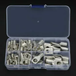 YD 60PCS Argent SC Boucle Terminal Cblage Accessoires Pièces Lectriques Pour Fournitures Industrielles -Tondeuse Boutique 65834435 3