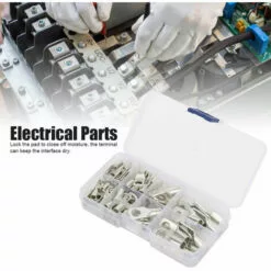 YD 60PCS Argent SC Boucle Terminal Cblage Accessoires Pièces Lectriques Pour Fournitures Industrielles -Tondeuse Boutique 65834435 4