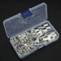 YD 60PCS Argent SC Boucle Terminal Cblage Accessoires Pièces Lectriques Pour Fournitures Industrielles -Tondeuse Boutique 65834435 5