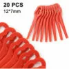 FVBJD Tondeuse à Gazon En Plastique De Couleur Tondeuse à Gazon De Jardin Coupe-herbe Lame De Coupe En Plastique Clé En Forme De Gourde Couteau De Tondeuse à Gazon（Rouge/20pcs） -Tondeuse Boutique 65855537 1
