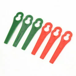 FVBJD Tondeuse à Gazon En Plastique De Couleur Tondeuse à Gazon De Jardin Coupe-herbe Lame De Coupe En Plastique Clé En Forme De Gourde Couteau De Tondeuse à Gazon（Rouge/20pcs） -Tondeuse Boutique 65855537 3