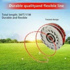 DONTODENT Bobine De Ligne De Rechange Pour Débroussailleuse, Bobine D'alimentation Automatique De 1,5 Mm Et Bobines De Rechange Pour Débroussailleuse à Double Ligne Compatible Avec Flymo Fly021 (4) Bett 8 DONTODENT Bobine De Ligne De Rechange Pour Débroussailleuse, Bobine D'alimentation Automatique De 1,5 Mm Et Bobines De Rechange Pour Débroussailleuse à Double Ligne Compatible Avec Flymo Fly021 (4) Bett -Tondeuse Boutique 66134308 2