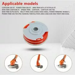 DONTODENT Bobine De Ligne De Rechange Pour Débroussailleuse, Bobine D'alimentation Automatique De 1,5 Mm Et Bobines De Rechange Pour Débroussailleuse à Double Ligne Compatible Avec Flymo Fly021 (4) Bett 10 DONTODENT Bobine De Ligne De Rechange Pour Débroussailleuse, Bobine D'alimentation Automatique De 1,5 Mm Et Bobines De Rechange Pour Débroussailleuse à Double Ligne Compatible Avec Flymo Fly021 (4) Bett -Tondeuse Boutique 66134308 4