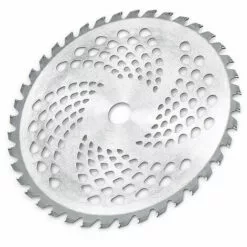 LIFCAUSAL 10 '' 40 Dents Tondeuse à Gazon Mangeur D'herbe Tondeuse Tête Débroussailleuse Mauvaises Herbes Lame Rasoir -Tondeuse Boutique 66372976 4