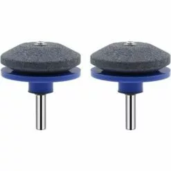 Lot De 2 Aiguiseurs De Lame De Tondeuse à Gazon 50 Mm Bleu Foncé,Adélala