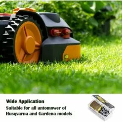 Lame Robot Tondeuse , 30 Lames De Rechange Universelles Couteau De Rechange Adapté à Toutes Les Tondeuses à Gazon Robotiques Husqvarna Automower, Gardena, Yardforce 35*18*0.6mm,Adélala 9 Lame Robot Tondeuse , 30 Lames De Rechange Universelles Couteau De Rechange Adapté à Toutes Les Tondeuses à Gazon Robotiques Husqvarna Automower, Gardena, Yardforce 35*18*0.6mm,Adélala -Tondeuse Boutique 66383206 3