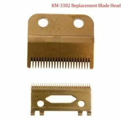 FUIENKO Jeu De Lames De Rechange Pour Kemei KM-1986 KM-1987, Accessoires De Tondeuse En Acier à Haute Teneur En Carton Doré 11 FUIENKO Jeu De Lames De Rechange Pour Kemei KM-1986 KM-1987, Accessoires De Tondeuse En Acier à Haute Teneur En Carton Doré -Tondeuse Boutique 66632300 5