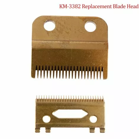 FUIENKO Jeu De Lames De Rechange Pour Kemei KM-1986 KM-1987, Accessoires De Tondeuse En Acier à Haute Teneur En Carton Doré 7 FUIENKO Jeu De Lames De Rechange Pour Kemei KM-1986 KM-1987, Accessoires De Tondeuse En Acier à Haute Teneur En Carton Doré – Image 5