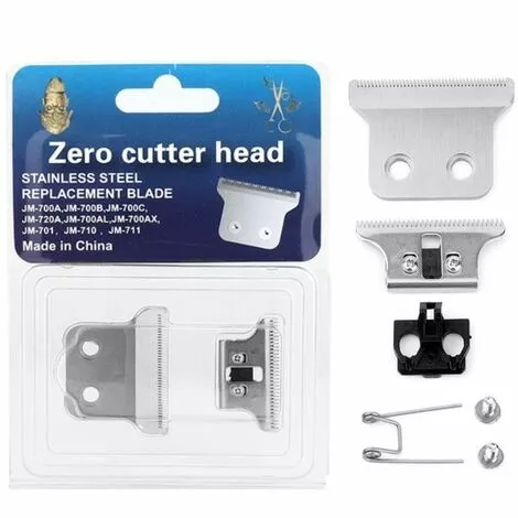 FUIENKO Kemei – Tondeuse à Cheveux Originale, Lame En T De 4cm, En Acier Inoxydable, 0mm, Accessoires,silver 3 FUIENKO Kemei – Tondeuse à Cheveux Originale, Lame En T De 4cm, En Acier Inoxydable, 0mm, Accessoires,silver