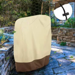 PESCE Housse De Protection Pour Chaise Pliante, Capote De Chaise Longue 190TFousse De Chaise Longue Pliable Imperméable, Coupe-vent, Résistante Aux UV, Pour Chaise Longue De Jardin Chaise Longue Relax Chaises Longues -Tondeuse Boutique 66652420 4