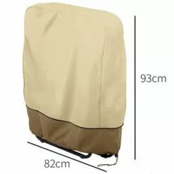 PESCE Housse De Protection Pour Chaise Pliante, Capote De Chaise Longue 190TFousse De Chaise Longue Pliable Imperméable, Coupe-vent, Résistante Aux UV, Pour Chaise Longue De Jardin Chaise Longue Relax Chaises Longues -Tondeuse Boutique 66652420 5