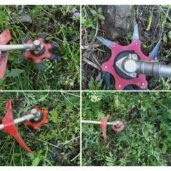 BF Trou De Montage 25 Mm Tête De Coupe à Six Feuilles Tête D'herbe Accessoires De Tondeuse à Gazon Lame De Débroussailleuse Coupe-herbe De Désherbage Universel -Tondeuse Boutique 66764020 3