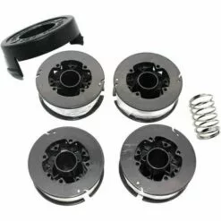 Accessoire Pour Tondeuse Et Autoportée- Bobine Et Ligne D'alimentation Par Choc Pour Black And Decker GL250 GL310 GL360 GLC500 82300 82310 82312 CST500 CST800 GE600 GE800 GLC12 GL250 GL310 GL360 GLC500 ST200 ST300 ST400 ST1000 RS-136 4pcs- GALOZZOIT -Tondeuse Boutique 66824569 3
