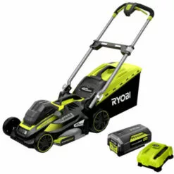 Tondeuse RYOBI 36V Brushless - Coupe 46cm - 1 Batterie 5.0Ah - 1 Chargeur - RLM36X46H50PG 9 Tondeuse RYOBI 36V Brushless - Coupe 46cm - 1 Batterie 5.0Ah - 1 Chargeur - RLM36X46H50PG -Tondeuse Boutique 66865314 3