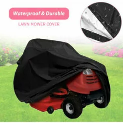 KAEJYIUT Tondeuse Couverture Uv Impermeable Protection Housse De Tracteur Anti-Poussiere Couvertures Portable Velo De Montagne Velo Moto Avec Cordon De Serrage Exterieur Protection Contre Les Intemperies -Tondeuse Boutique 66996017 2