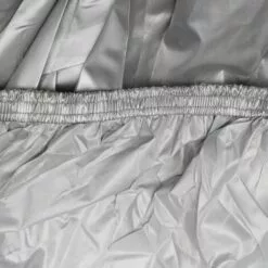 HKLFFJA Housse De Moto Argentée Universelle 210D Oxford Cloth Heavy Duty Quad Bike Cover All Weather Outdoor Motorcycle Scooter Covers ATV Cover 71"L×47"W×43"H -Tondeuse Boutique 67177090 2