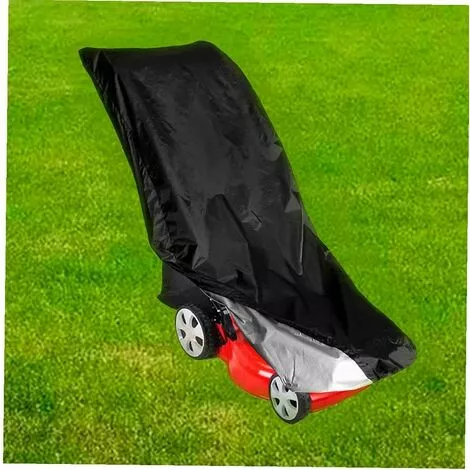 HKLFFJA Imperméable Tondeuse Cover Antipoussière Housse De Protection Fauchage Machine (39x74x25Inch) Noir XXL 4 HKLFFJA Imperméable Tondeuse Cover Antipoussière Housse De Protection Fauchage Machine (39x74x25Inch) Noir XXL – Image 2