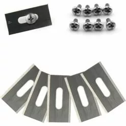 REGALI Lot De 30 Lames De Gazon Pour Husqvarna Avec Double Lame Aiguisée En Acier Inoxydable，30 Pièces De Lames De Tondeuse à Gazon Intelligentes En Acier Inoxydable -Tondeuse Boutique 67332244 3