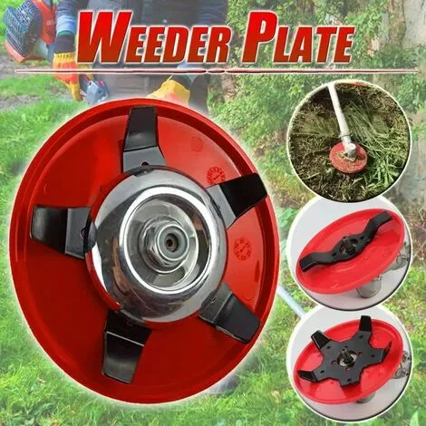 GESCHENKE Lame De Rechange Pour Tondeuse à Gazon 14.5cm - Universel Tête De Débroussailleuse Tête De Bordure De Mauvaises Herbes Trimmer De Tondeuse à Gazon - Plateau De Désherbage Pour Tondeuse à Métal Serria 4 GESCHENKE Lame De Rechange Pour Tondeuse à Gazon 14.5cm - Universel Tête De Débroussailleuse Tête De Bordure De Mauvaises Herbes Trimmer De Tondeuse à Gazon - Plateau De Désherbage Pour Tondeuse à Métal Serria – Image 2