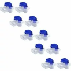 LLOVE Set De Connecteurs De Câbles Pour Robot Tondeuse - 10 Raccords Remplis De Gel Pour Étendre Ou Réparer Fil Electrique Bas Voltage Tondeuse Automatique - Étanches, Sûrs, Dénudage Inutile