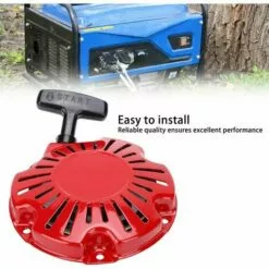 GRID COOL Démarreur à Tirer, Pièces De Générateur GX100 Pour Mécanicien, Outil De Remplacement De Tondeuse, Avec Une Dureté éLevée, Solide Et Pas Facile à Casser -Tondeuse Boutique 67575108 4