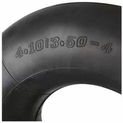 ENLENK Pneu De Chambre à Air 2 PièCes SéRies 4.10/3.50-4 Pouces Pour Diable, Chariot, Chariot Manuel, Chariot De Jardin, Tondeuse à Gazon, Tube De Remplacement 4.10-4 -Tondeuse Boutique 67587859 2