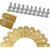 Cisea 30x Lames De Couteau En Titane, Couteau De Tondeuse Robot (3g - 0,75mm) + 30 Vis Pour Toutes Les Tondeuses Robots Husqvarna? Gardena? / Automower?, Accessoires Pour Tondeuses Robots, Lames De Rechange Pour Tondeuses à Gazon -Tondeuse Boutique 68078223 1