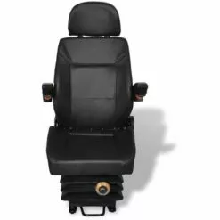 VidaXL Siège De Tracteur Avec Suspension - Noir -Tondeuse Boutique 732780 3